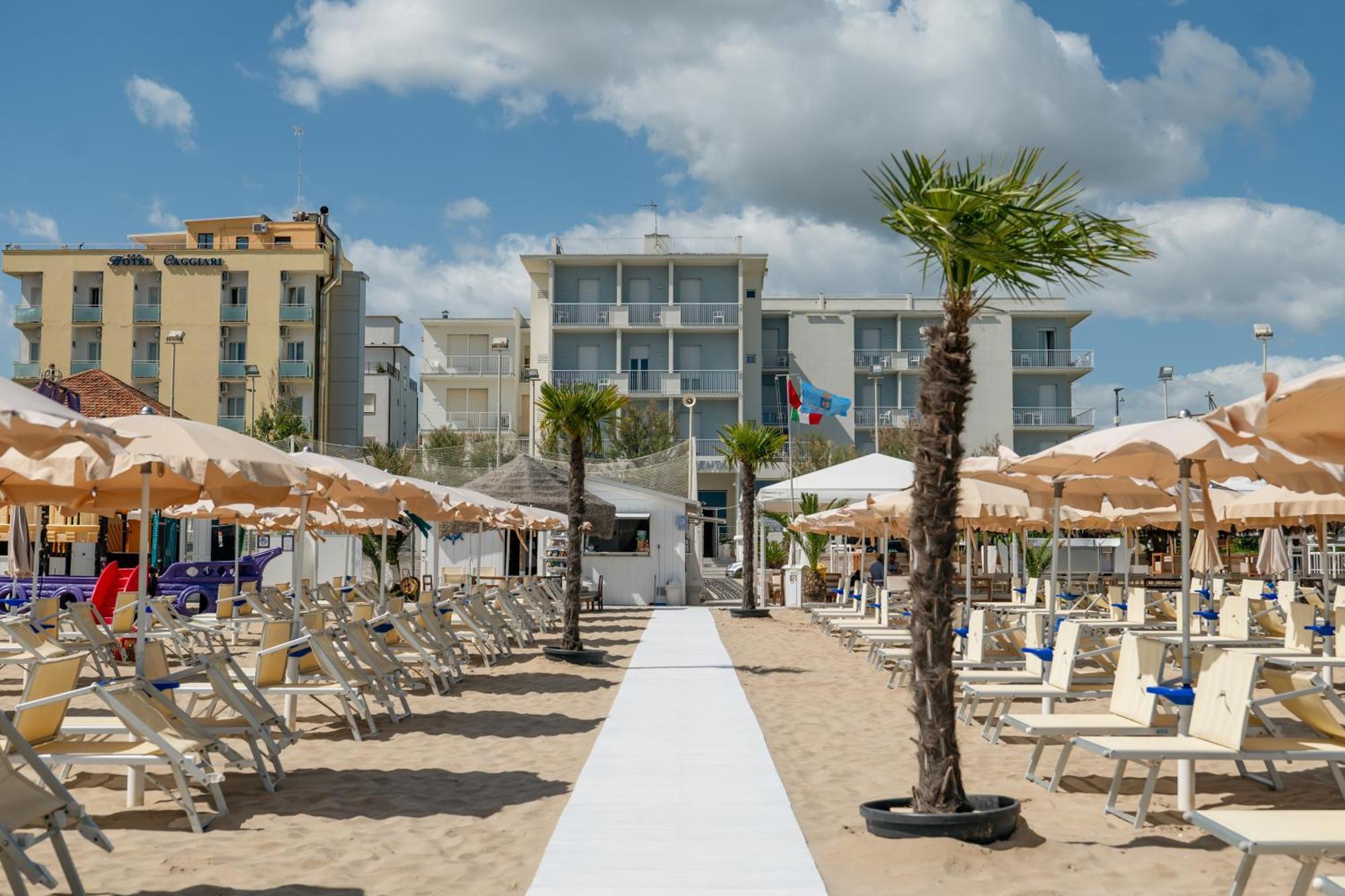 Hotel Continental Сенигаллия Экстерьер фото
